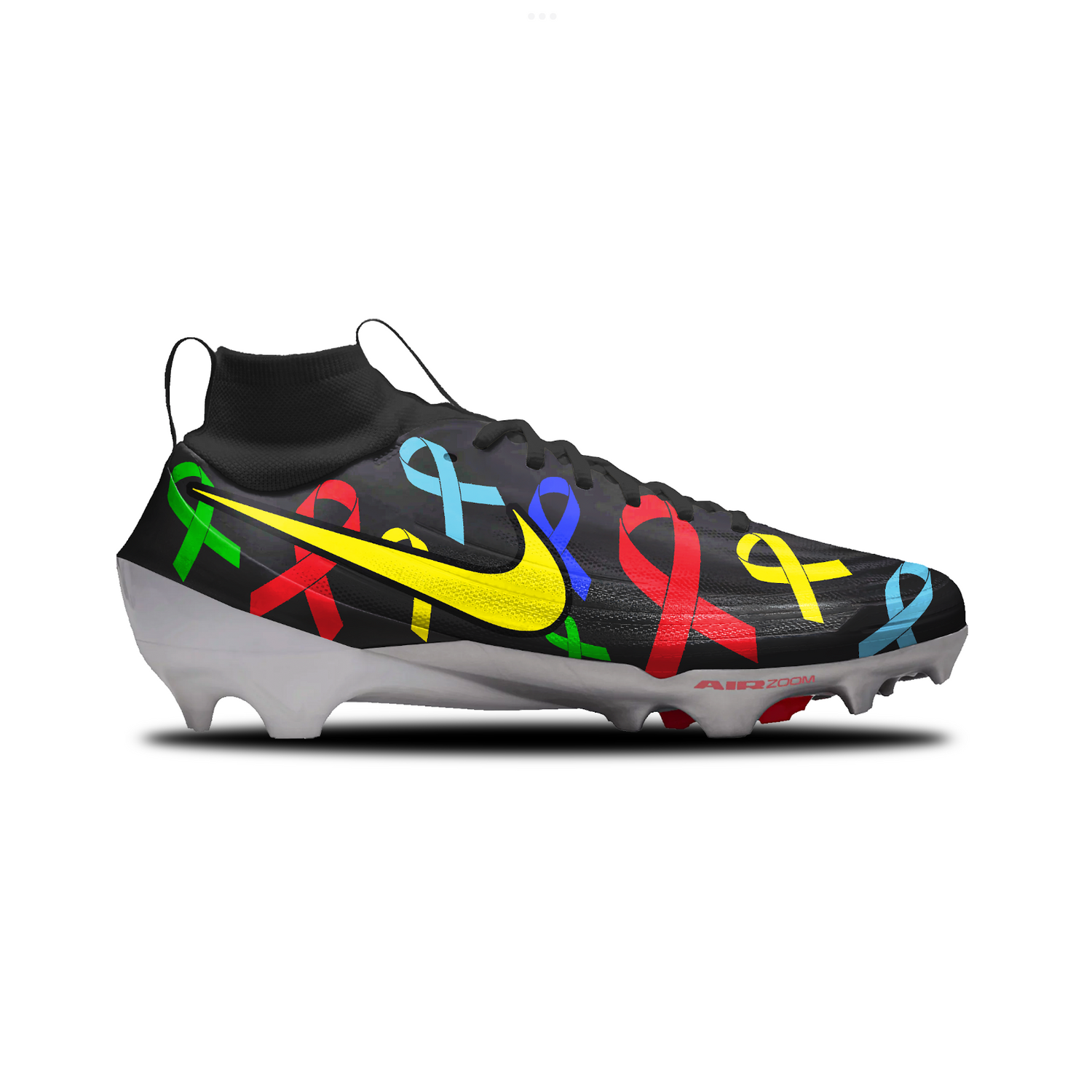 Autism Awareness Football Cleats