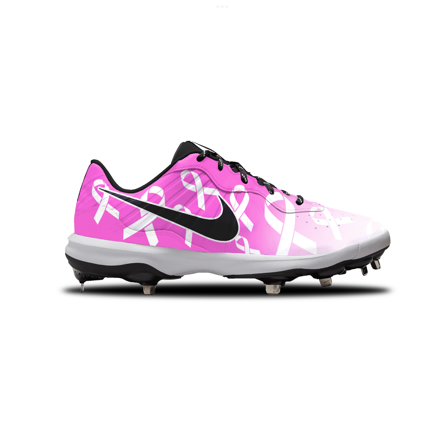 Breast Cancer Awareness Baseball Cleats