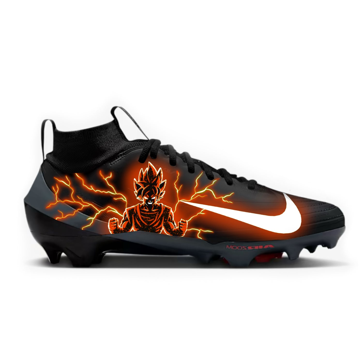 Super Saiyan Football Cleats