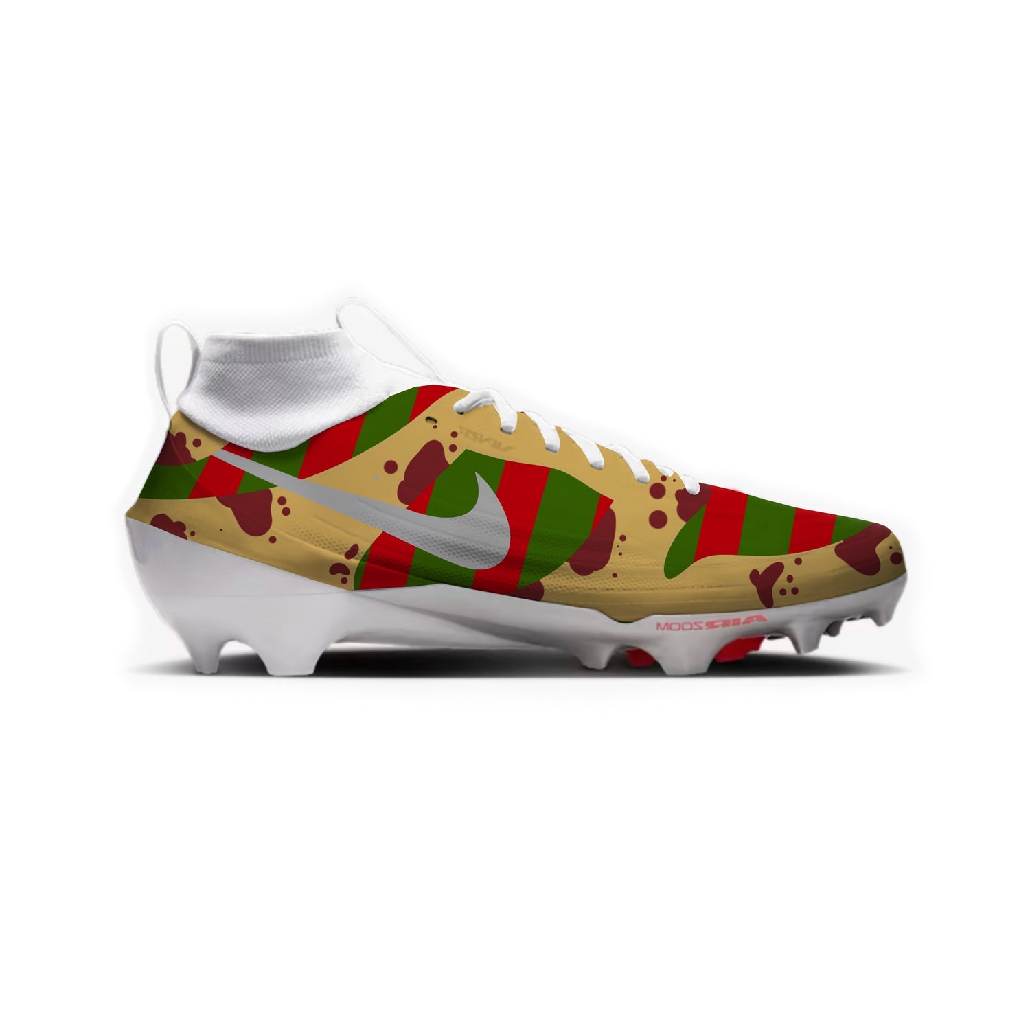 Fredy Krueger Dunk Football Cleats