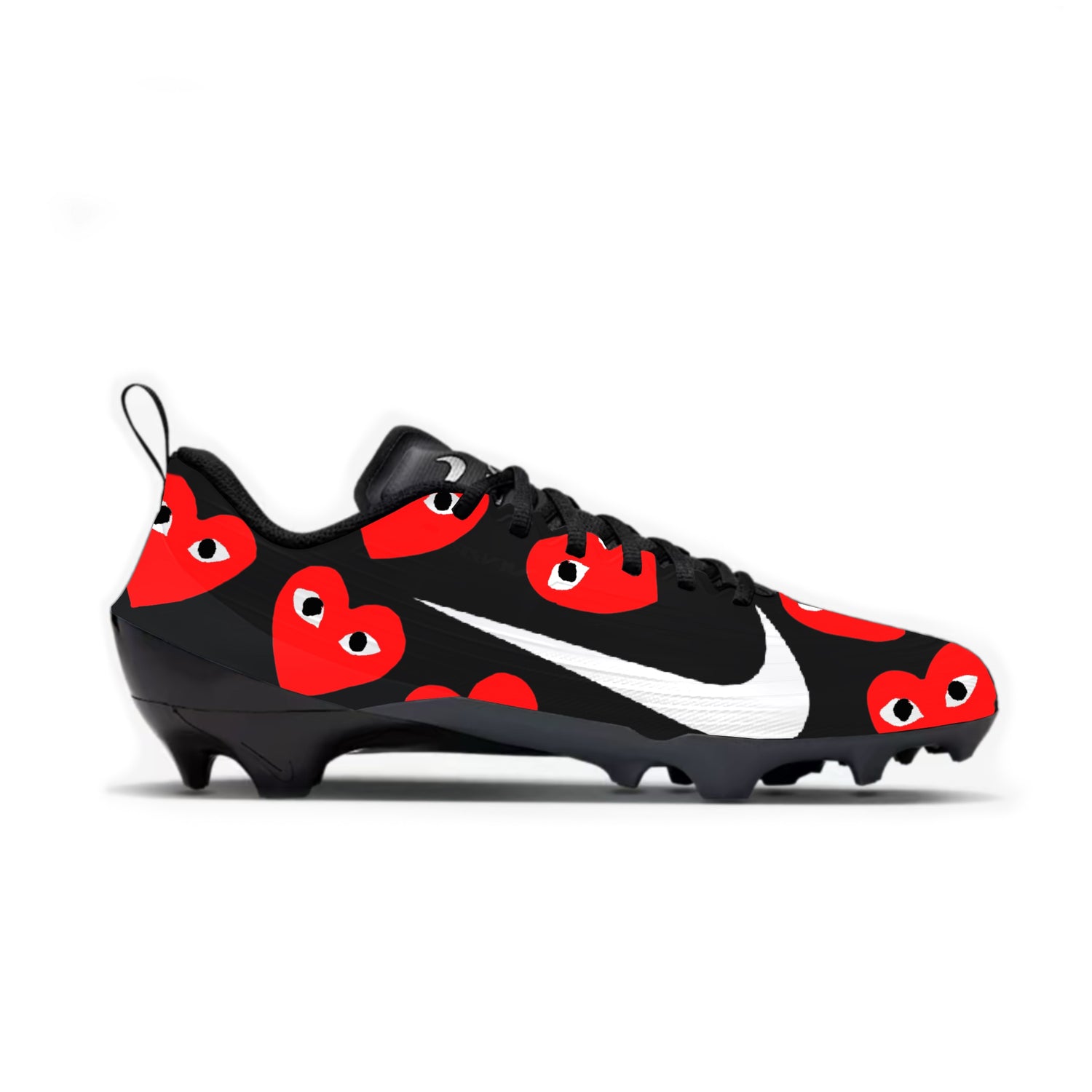 Heart Football Cleats