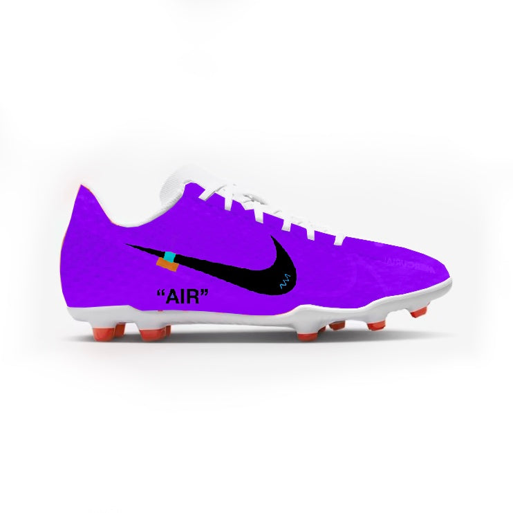 OW Color Rush Youth Football Cleats