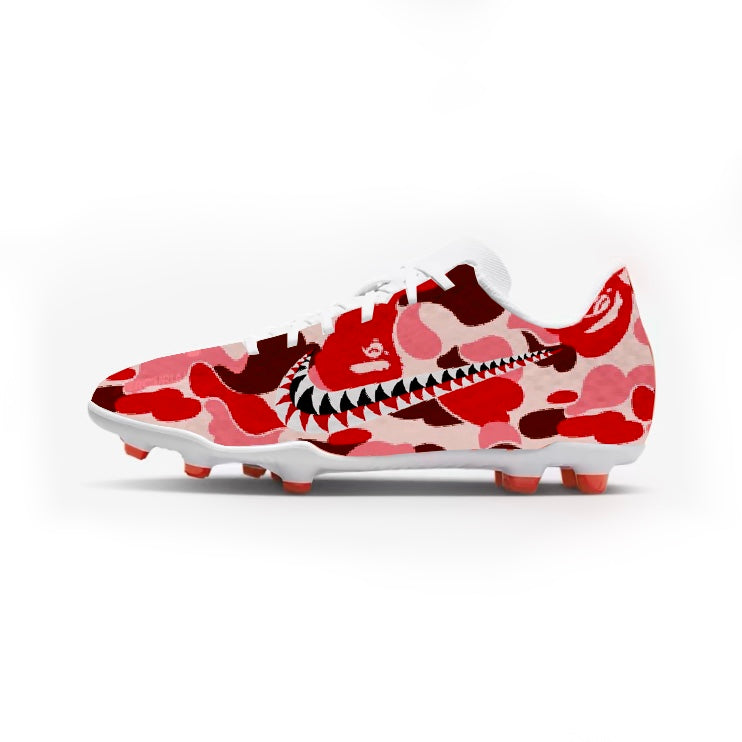 Camo Youth Football Cleats