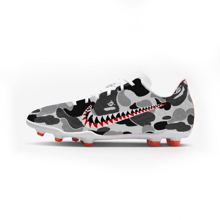 Camo Youth Football Cleats