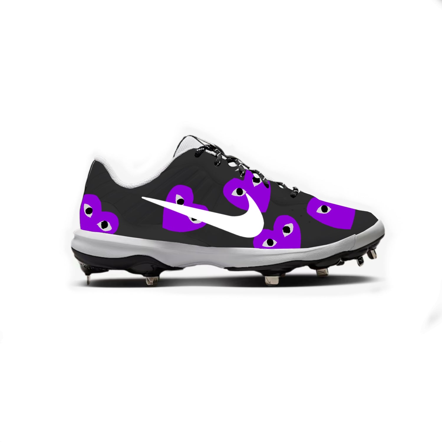 Hearts Baseball Cleats