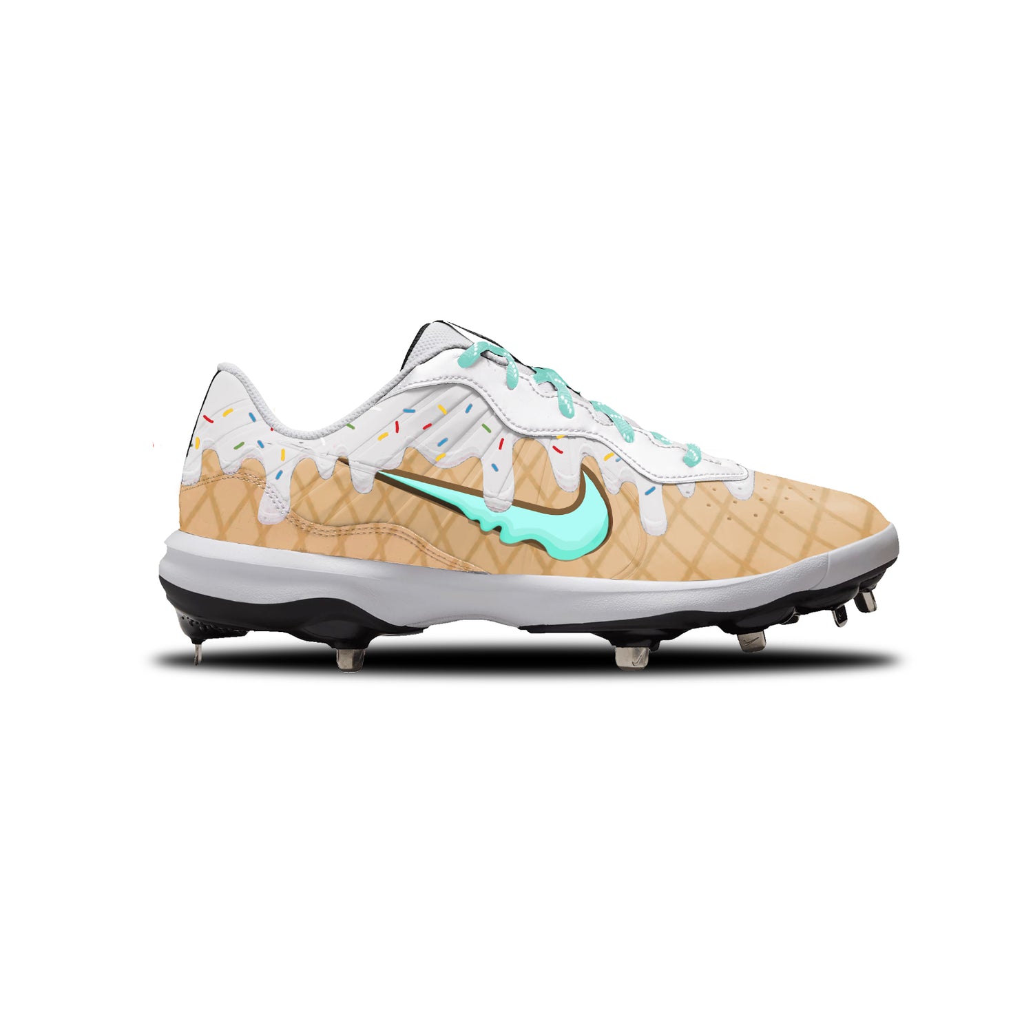 Ice Cream Baseball Cleats