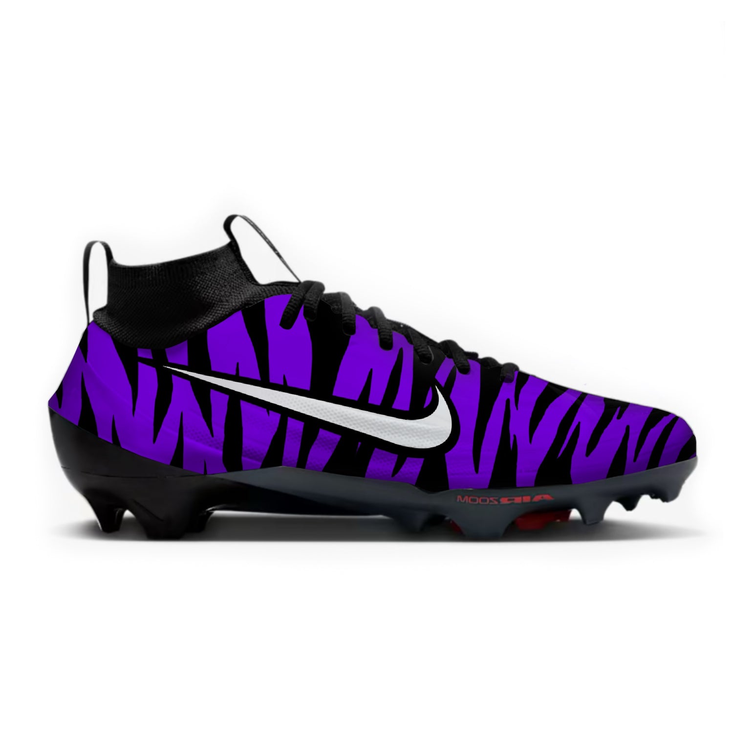 Tiger Stripe Football Cleats