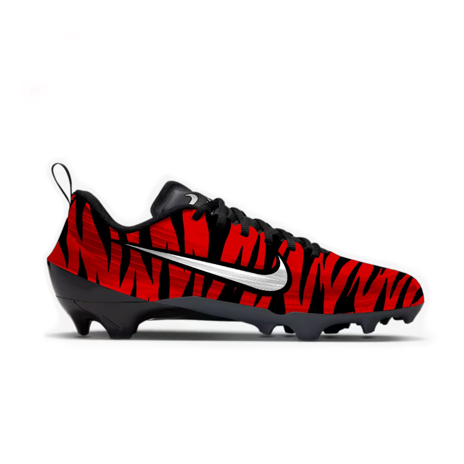 Tiger Stripe Football Cleats