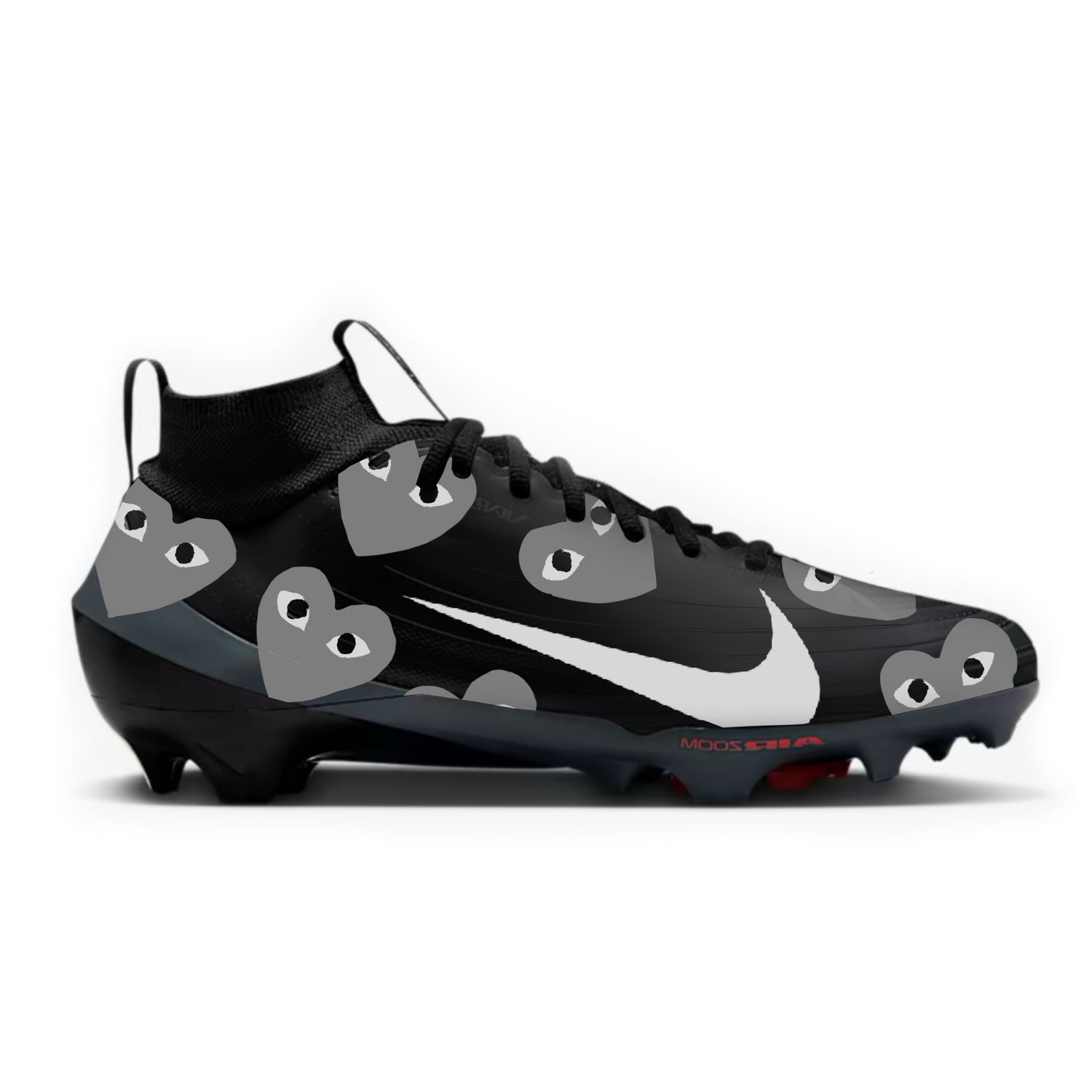 Heart Football Cleats