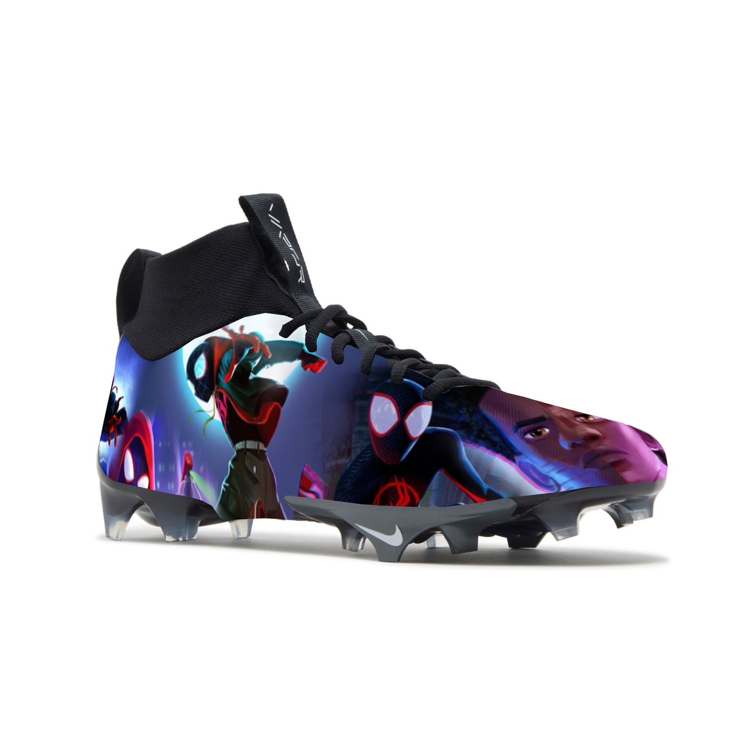 Spider Verse Football Cleats
