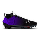 Panther Black Football Cleats