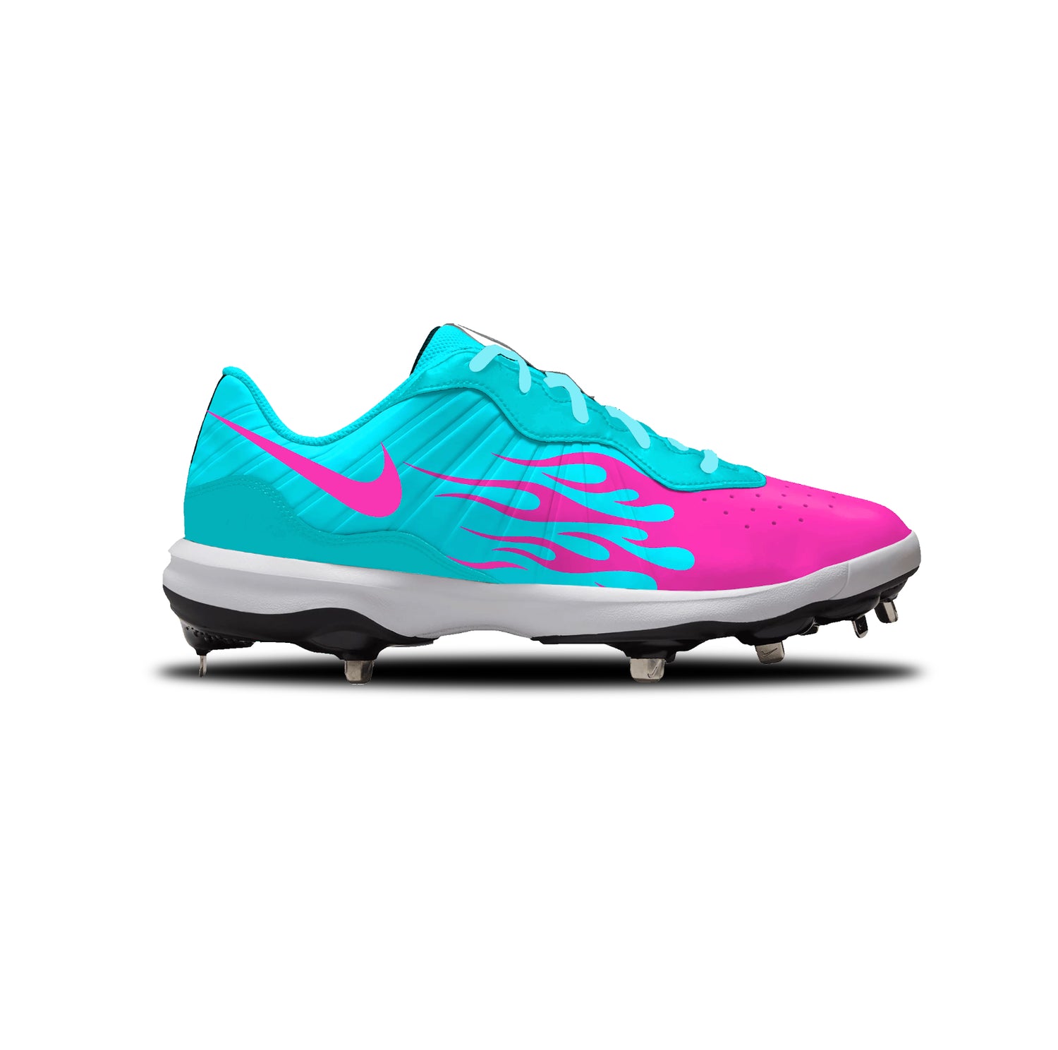 Flames Baseball Cleats