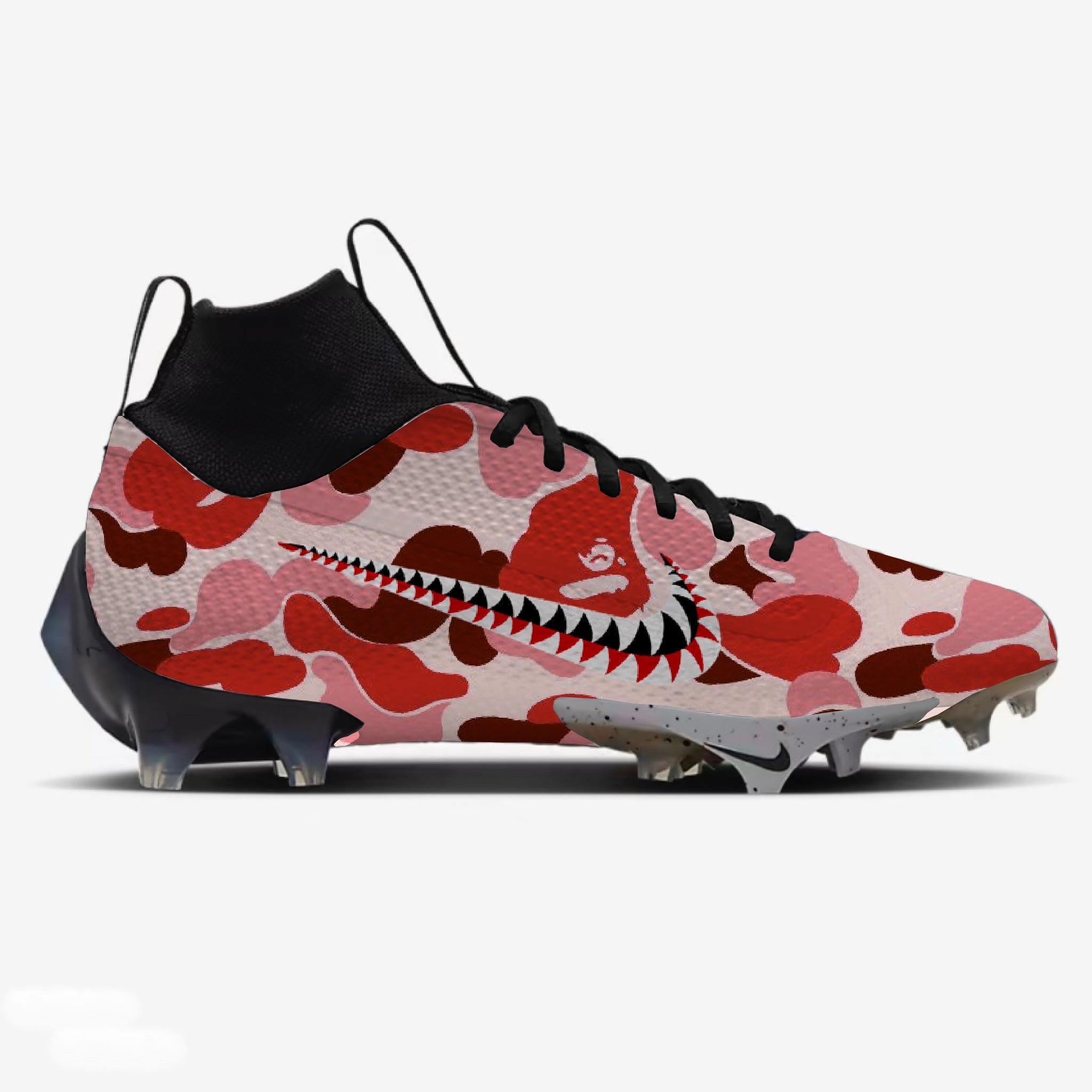 camo football cleats