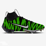Tiger Stripe Football Cleats