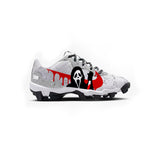 Ghost face Youth Baseball Cleats