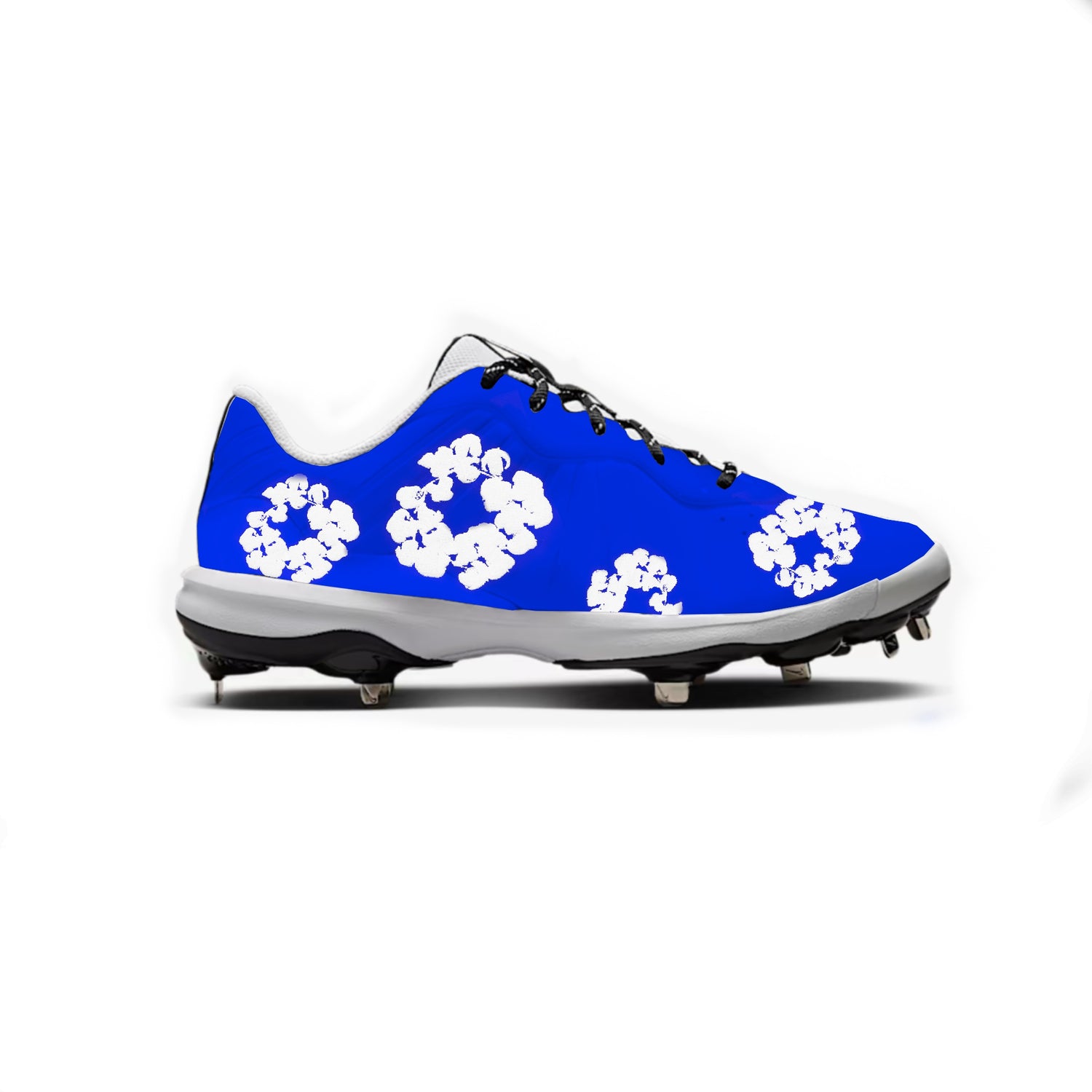 Flower Baseball Cleats
