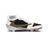 Jordan 1 Olive Cut & Sew Material Football Cleats