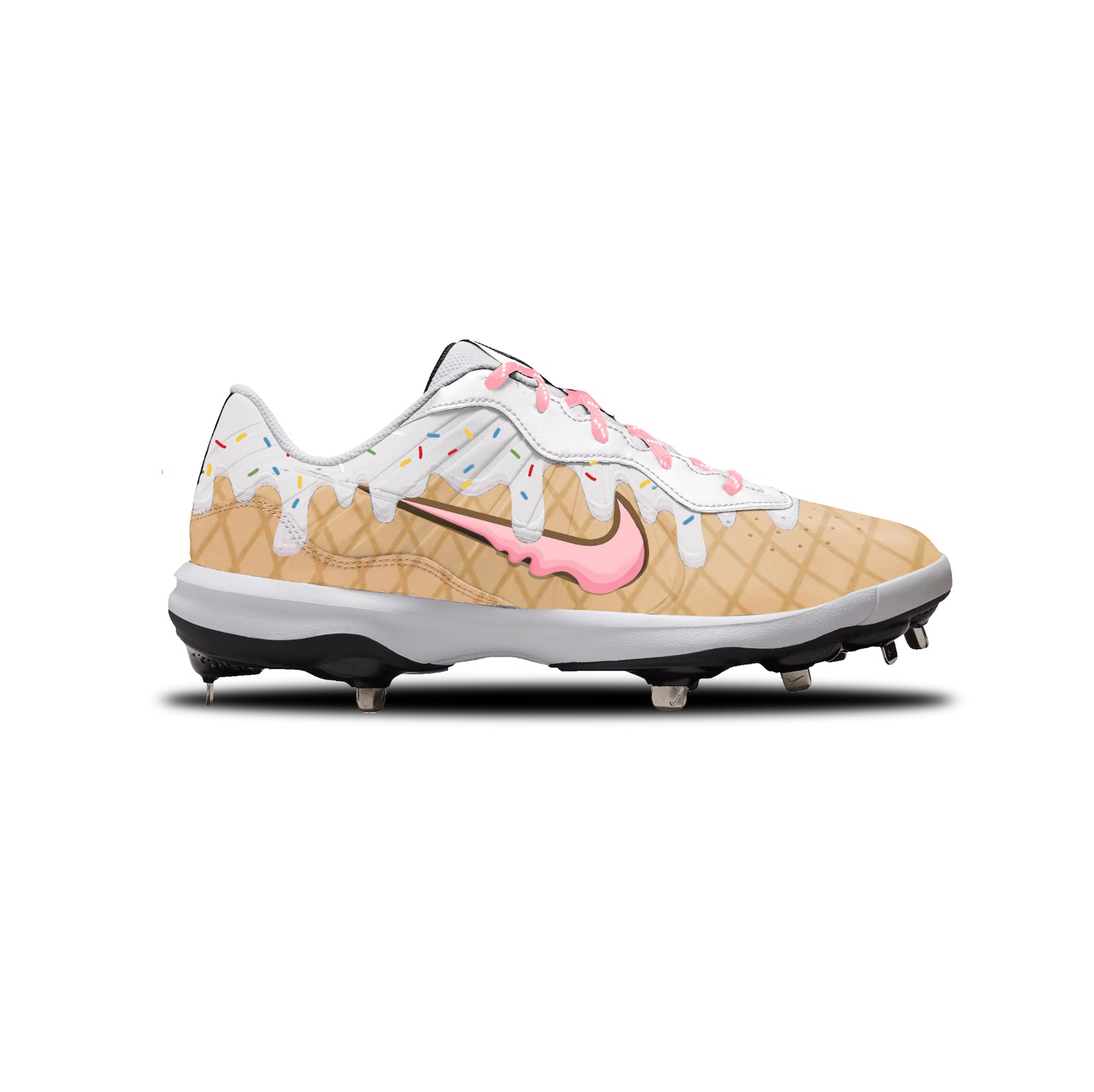 Ice Cream Baseball Cleats