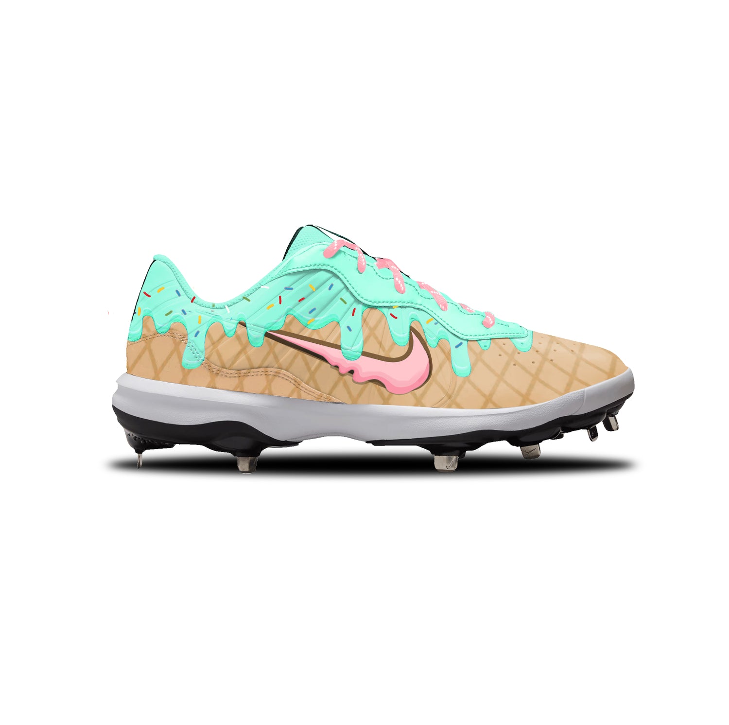 Ice Cream Baseball Cleats