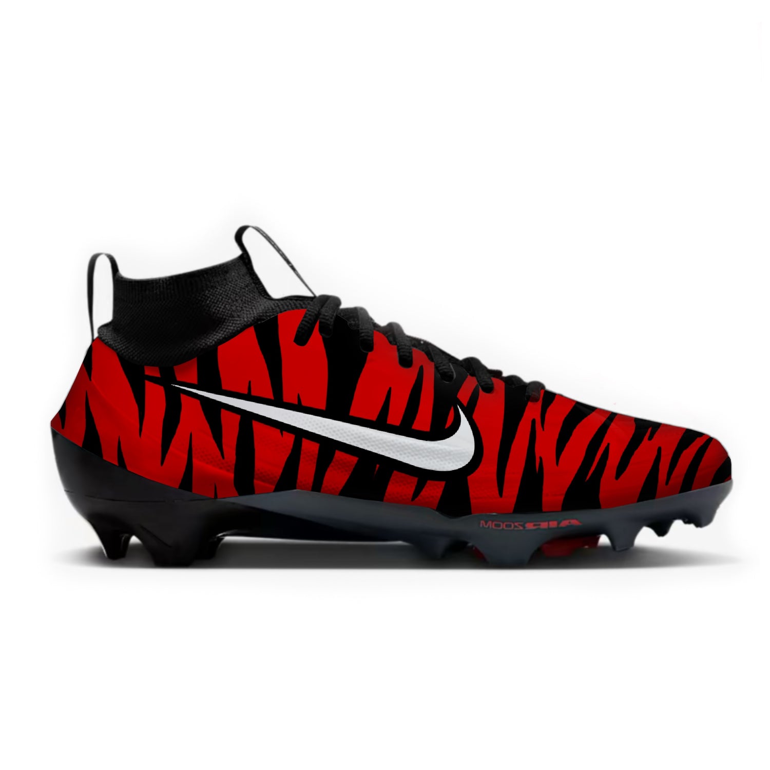 Tiger Stripe Football Cleats