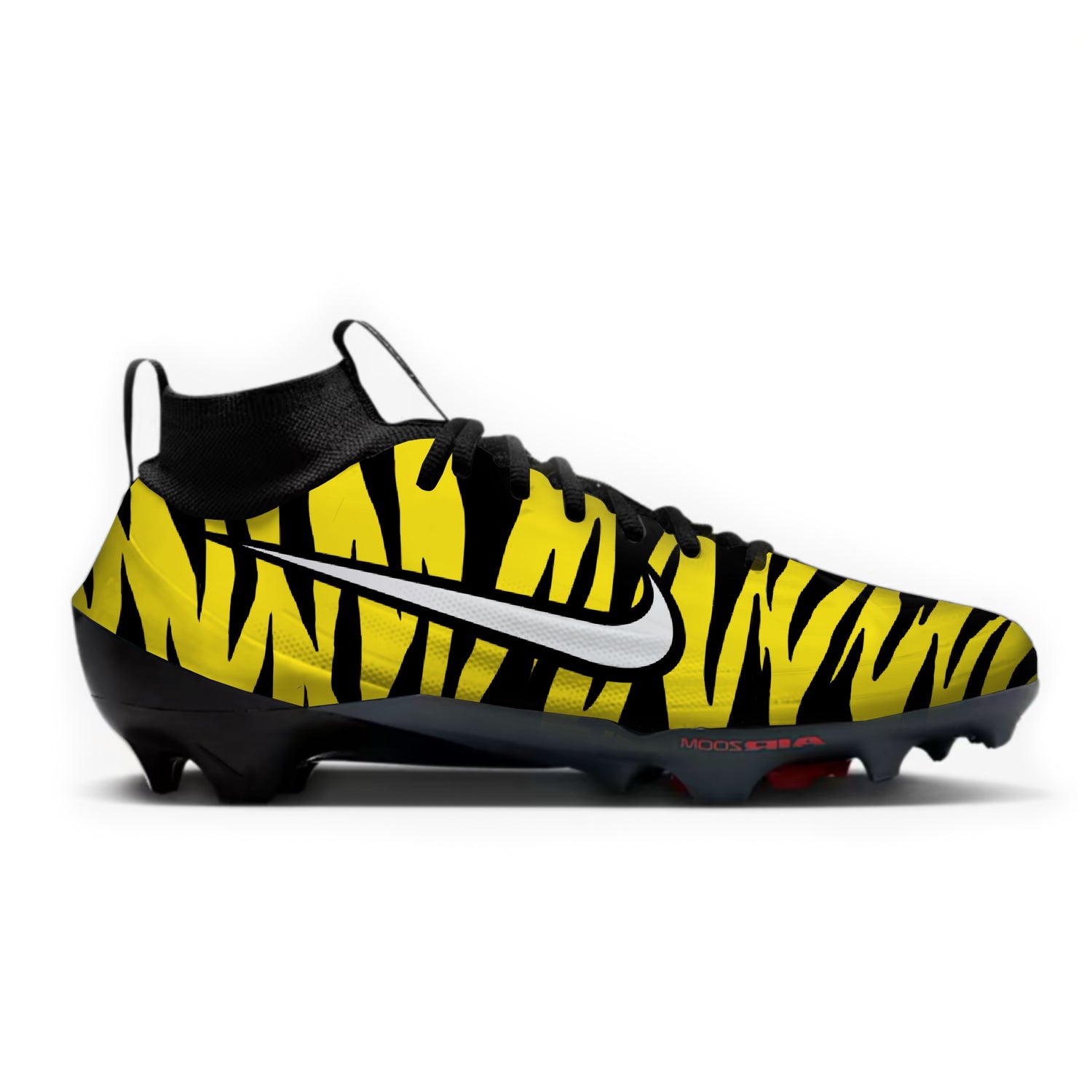 Tiger Stripe Football Cleats