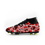 Camo Youth Football Cleats